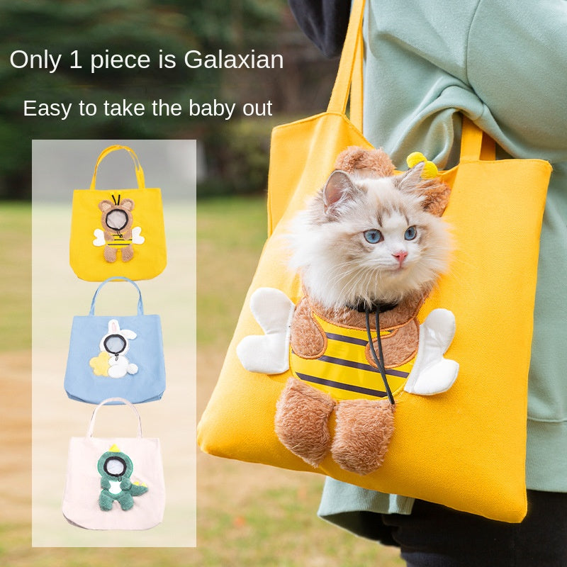 Breathable Pet Carrier Bag - Stress-Free Outings & Travel