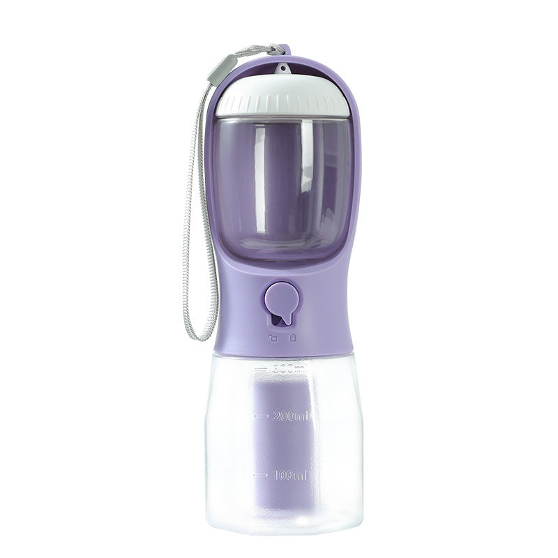 3-in-1 Portable Pet Travel Bottle - Stress-Free Walks & Outings