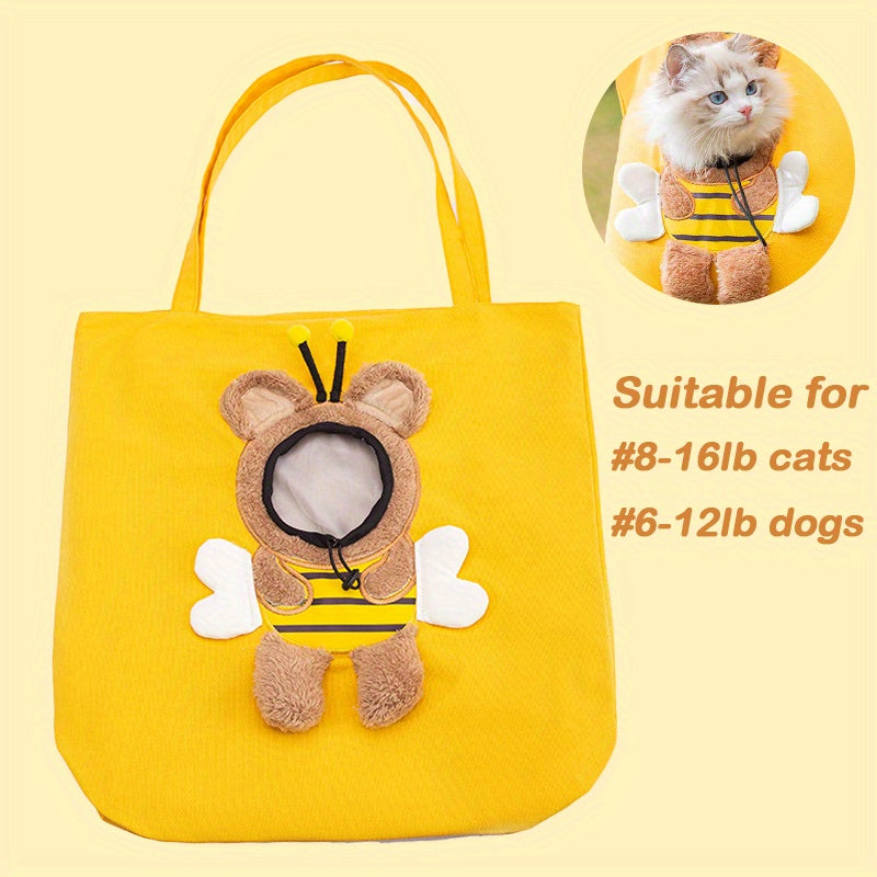 Breathable Pet Carrier Bag - Stress-Free Outings & Travel