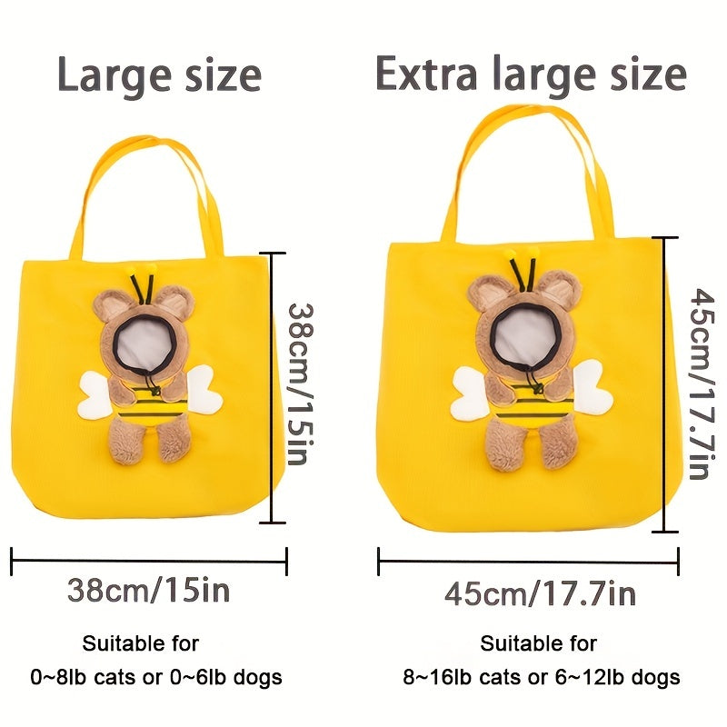 Breathable Pet Carrier Bag - Stress-Free Outings & Travel