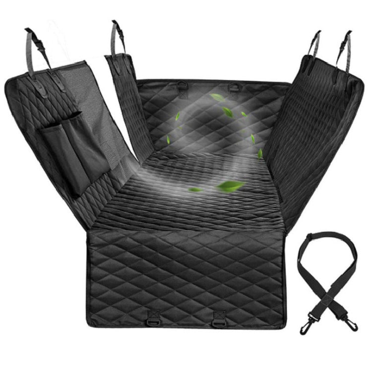 Waterproof Car Pet Seat Cover - Stress-Free Travel with Mesh Window